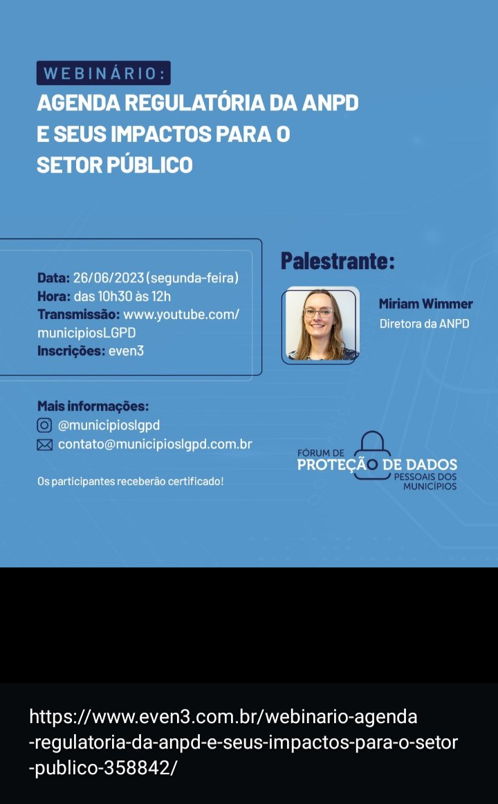 juliodorneles's tweet image. #anpd
#lgpd