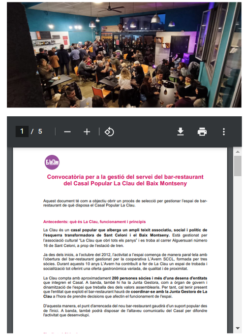 InfoClau's tweet photo. 🧐Per a fer-se una bona idea dels detalls del procés de selecció, és a dir, per a poder disposar de tota la informació necessària, us animem a consultar el WordPress creat expressament per a tal comesa.  👉https://t.co/ycgpsgpF02👈 https://t.co/rV7J8iJxt2