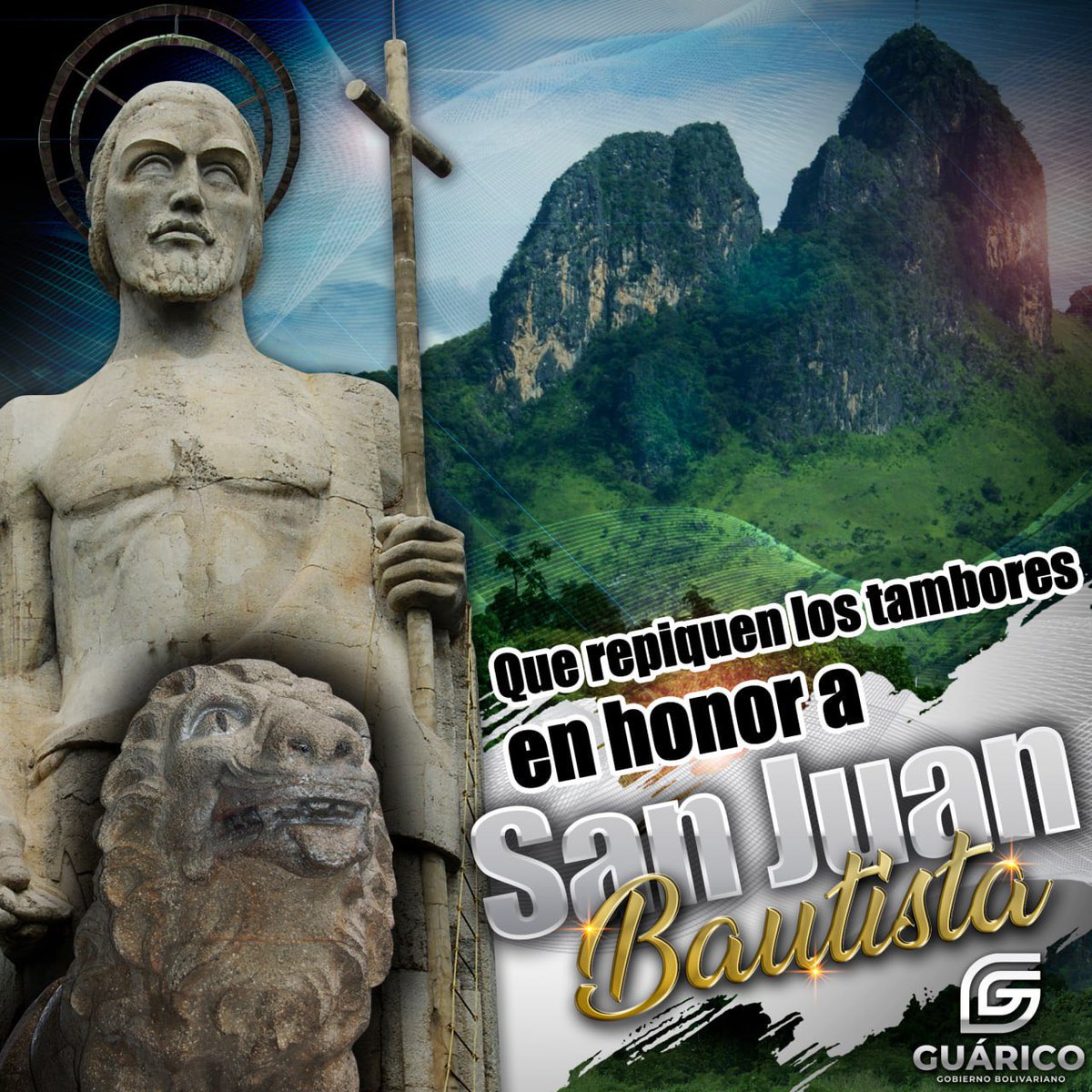 Con devoción, fe, alegría y al ritmo de los tambores hoy celebramos a San Juan El Bautista, el santo patrono de todos los sanjuaneros y sanjuaneras. Una fiesta que forma parte del acervo de nuestra cultura y que fue declarada como patrimonio cultural inmaterial de la humanidad.