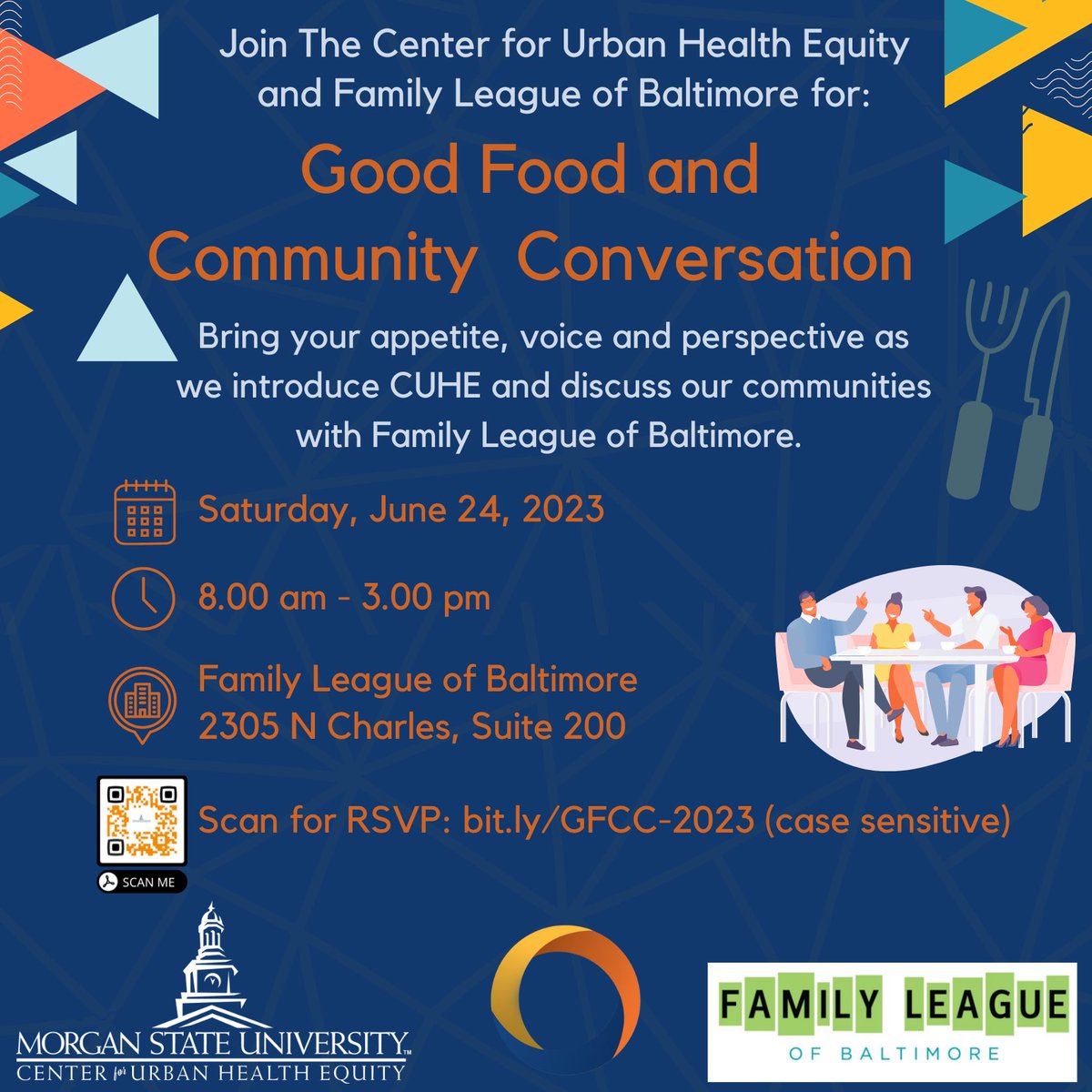Enjoying a thoughtful dialogue on community centered systems change. ⁦<a href="/MorganStateU/">Morgan State University</a>⁩ sharing the launch of its Center for Urban Health Equity.