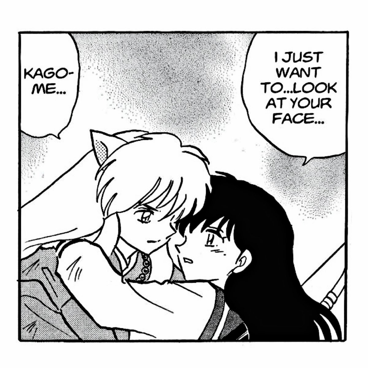Sometimes all Inuyasha and Kagome need is to see each other.