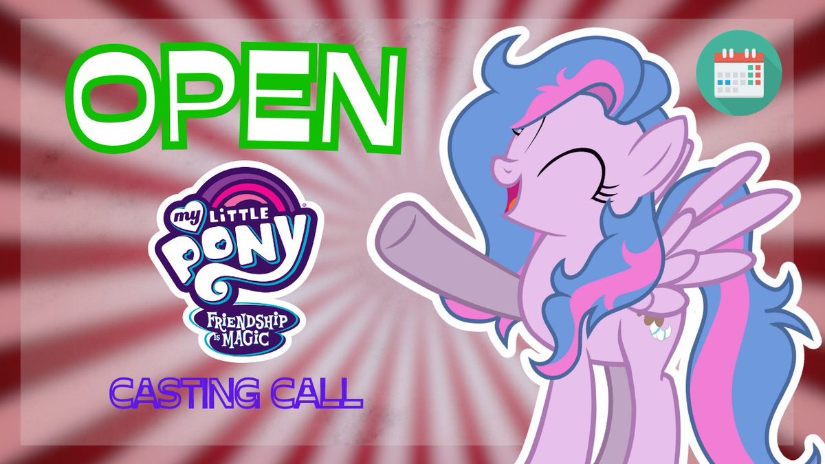 Casting call for the 4th episode of my audio drama is…

youtu.be/jlx9Tr1Dkto

O-O-OPENNNN 😎 Auditions end July 22nd 💜 #youtube #mylittlepony #mlpfandom #audiodrama