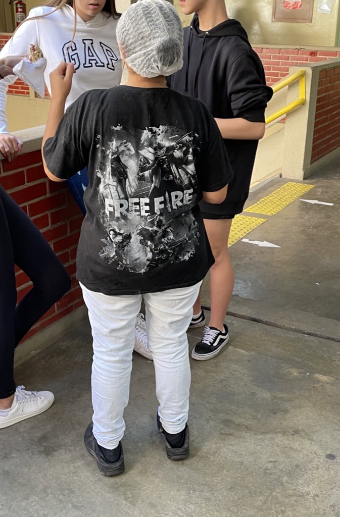 Free fire shirt da tia da cantina 🔥🔥