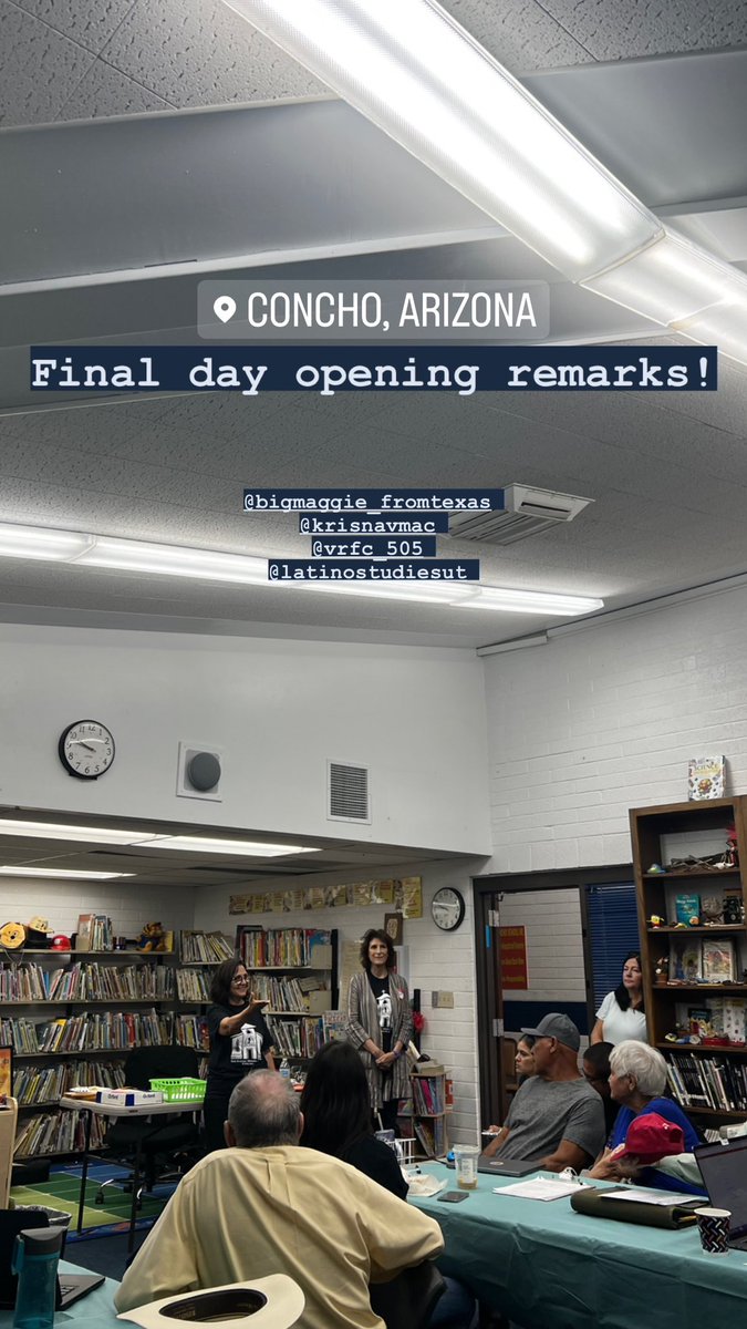 Final day #openingremarks in #Concho, #Arizona!
#Voces #OralHistory #AZ