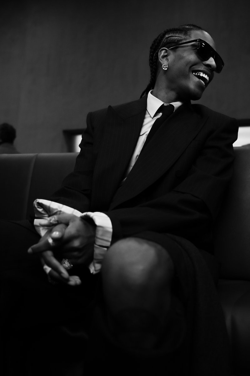 My portraits of A$ap Rocky attending Gucci AW23