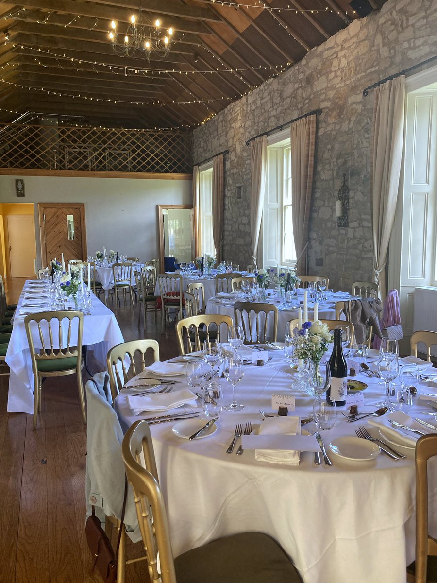 Beautiful day for a wedding out in West Lothian. Kirknewton Stables has fabulous grounds.