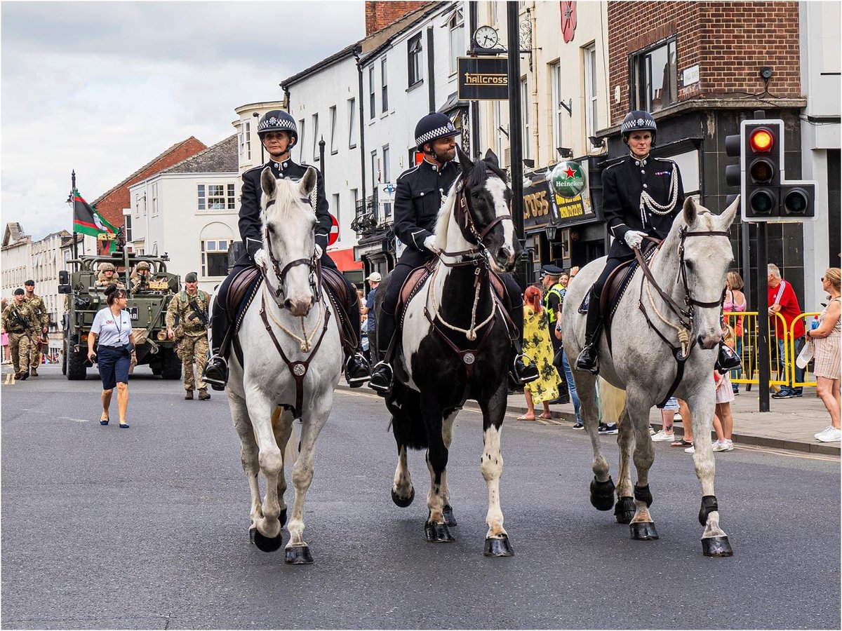 PC_Reed's tweet image. Some more pictures of our amazing horses and riders at the #armedforcesday2023 in Doncaster.
It was a proud day for us all.