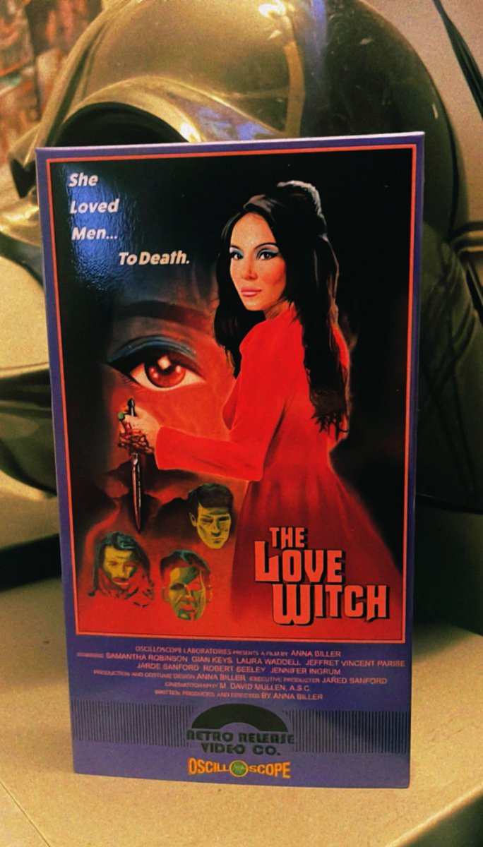 THE LOVE WITCH vhs is here. 📼🔪❤️‍🔥