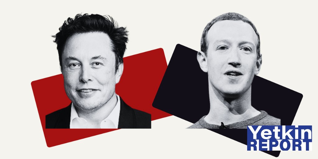 YetkinReport's tweet photo. Elon Musk ve Mark Zuckerberg'in kafes dövüşünü kim kazanır?
▶️Teknoloji devleri Elon Musk ile Mark Zuckerberg arasındaki rekabetin boyutu “kafes dövüşüne” kadar ulaştı. @elonmusk'ın dövüş önerisini #Zuckerberg kabul etti.
#meta #cagefight #project92
https://t.co/2gfyrAWiTw https://t.co/kD6h1kEsLt