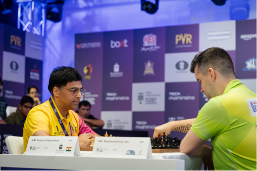 usefulchess's tweet photo. Global Chess League day 3: Anand's team Ganges Grandmasters at the top. Games and standings : https://t.co/Wm50Z2MfwS #chess #GCLlive #GlobalChessLeague #Carlsen #Nepo #Aronian #MVL #Duda #Anand https://t.co/FTqjf2flJK