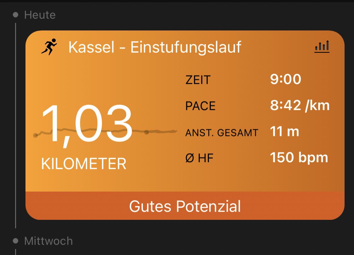 Da ich mich in einem Anflug von Wahnsinn dazu bereit erklärt habe, im Schulteam den Firmenlauf des Kassel-Marathon mitzulaufen (4,2km im September), schließe ich mich wohl den Twitterlehrerzimmer-Läufern an und gucke mal, was sich aus meinem Wrack von Körper raustrainieren lässt.