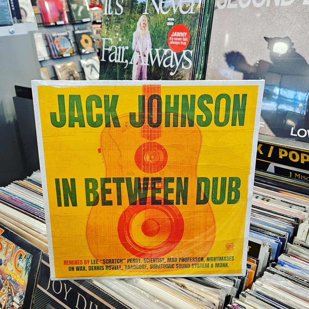 .@jackjohnson has released a new dub remix album featuring remixes by @ScratchLee, @nightmaresonwax, @MadProfessordub, Scientist & more. 'In Between Dub' is out now via @RepublicRecords on CD and indie exclusive milky white vinyl. Get it here: bit.ly/3oHW64k