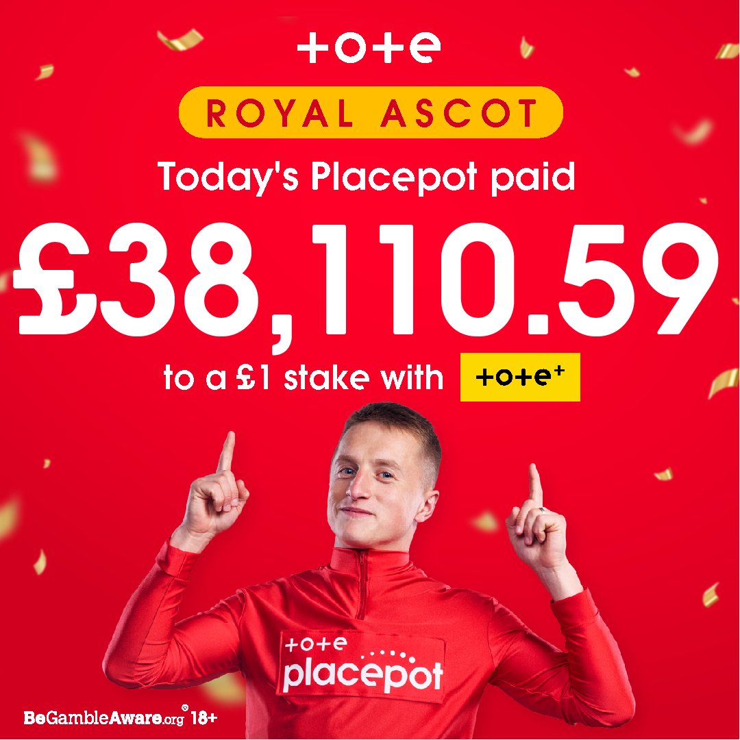 Anyone who has won the Placepot today deserves an OBE! 😂

A Royal return 🎩

#Placepot | 𝐀𝐫𝐞 𝐲𝐨𝐮 𝐢𝐧? | 18+, BeGambleAware.org