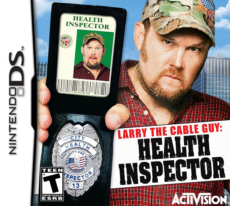 Real Fake Video Games on Twitter "Larry the Cable Guy Health