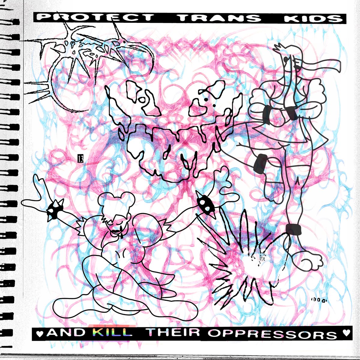 Bogcore 13 jun 2023 #protecttranskids #pride #doodle