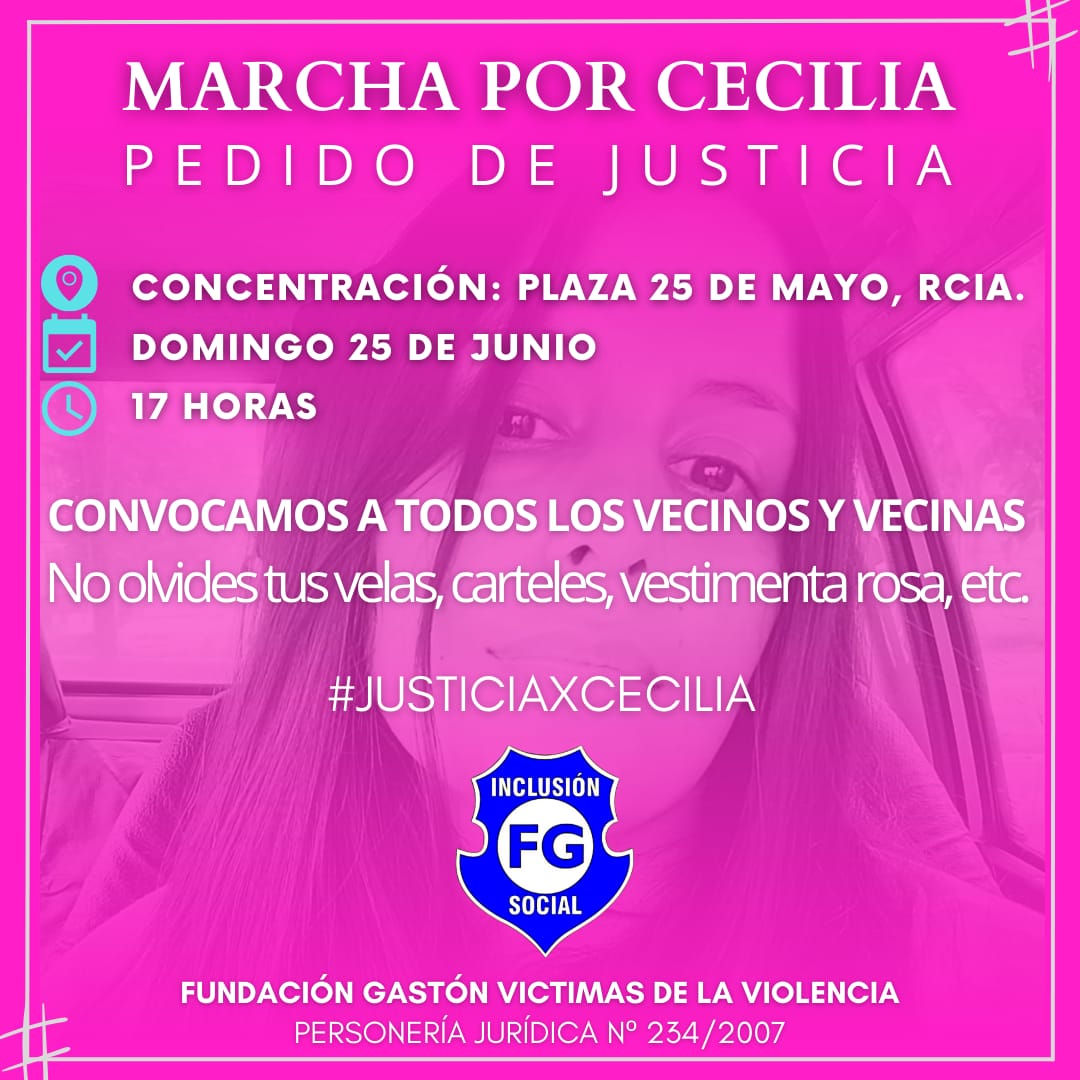 #JusticiaPorCecilia 🩷
