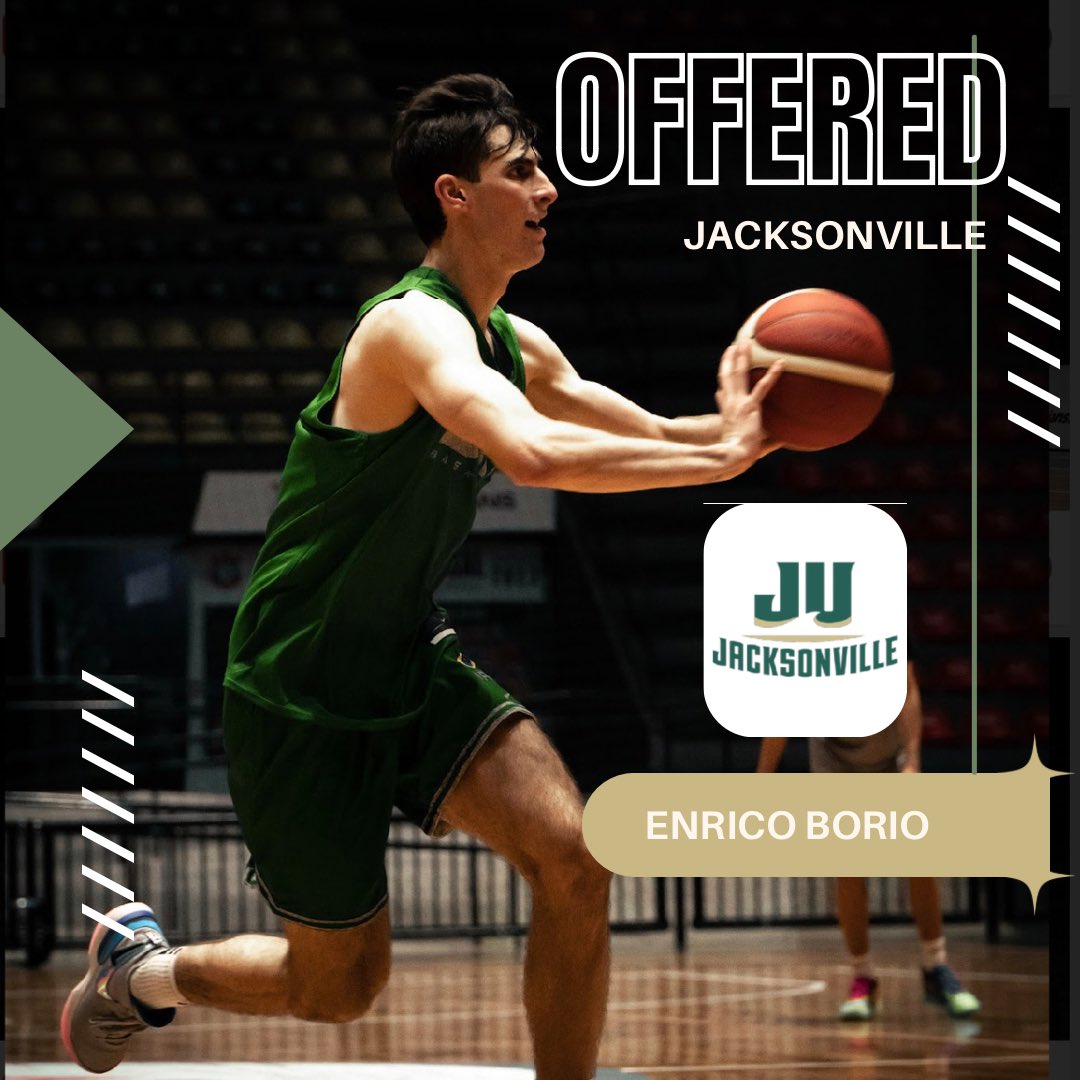 Enrico Borio (@enrico_borio) on Twitter photo Blessed to receive a D1 offer from Jacksonville University! Thankyou coach Mincy and basketball staff. @theprep_basketball
<a href="/floridaprohoops/">Florida Pro Basketball</a> Blessed to receive a D1 offer from Jacksonville University! Thankyou coach Mincy and basketball staff. @theprep_basketball
<a href="/floridaprohoops/">Florida Pro Basketball</a>