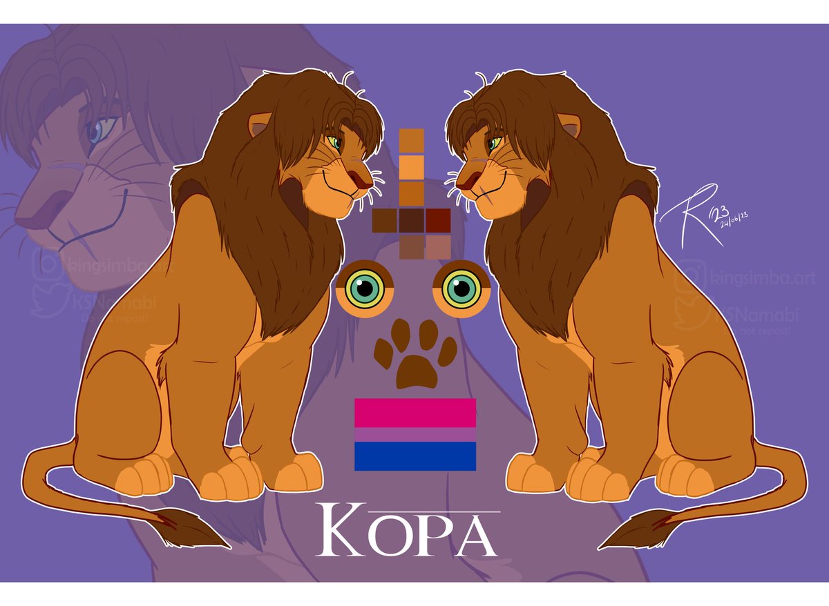 My interpretation of Kopa ✨

#kopa #disney #fanart #thelionking #lionking