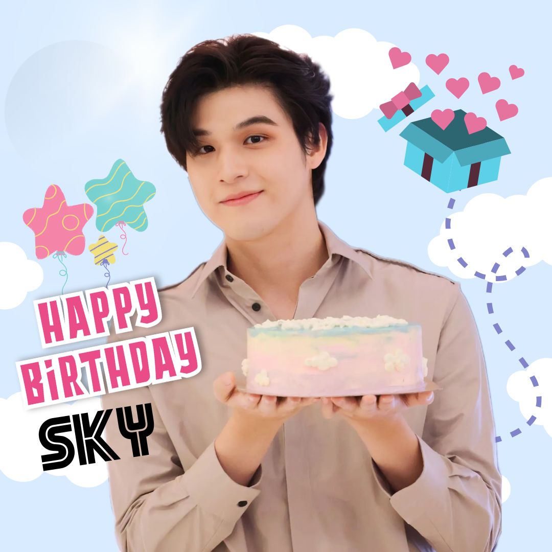 NarisaraTiak's tweet photo. สุขสันต์วันเกิดน้องสกาย🎂☁️
มีความสุขมากๆ 
สุขภาพแข็งแรง
คิดสิ่งใดให้สมหวังทุกสิ่ง
มีงานเยอะๆ ดังๆ ปังๆ 🎉
คนรัก คนชื่นชมนะคะ💙

#Happy25thSkyDay
#skywongravee
#สกายวงศ์รวี
#ก้อนเมฆของสกาย https://t.co/GqEzGVdwBB