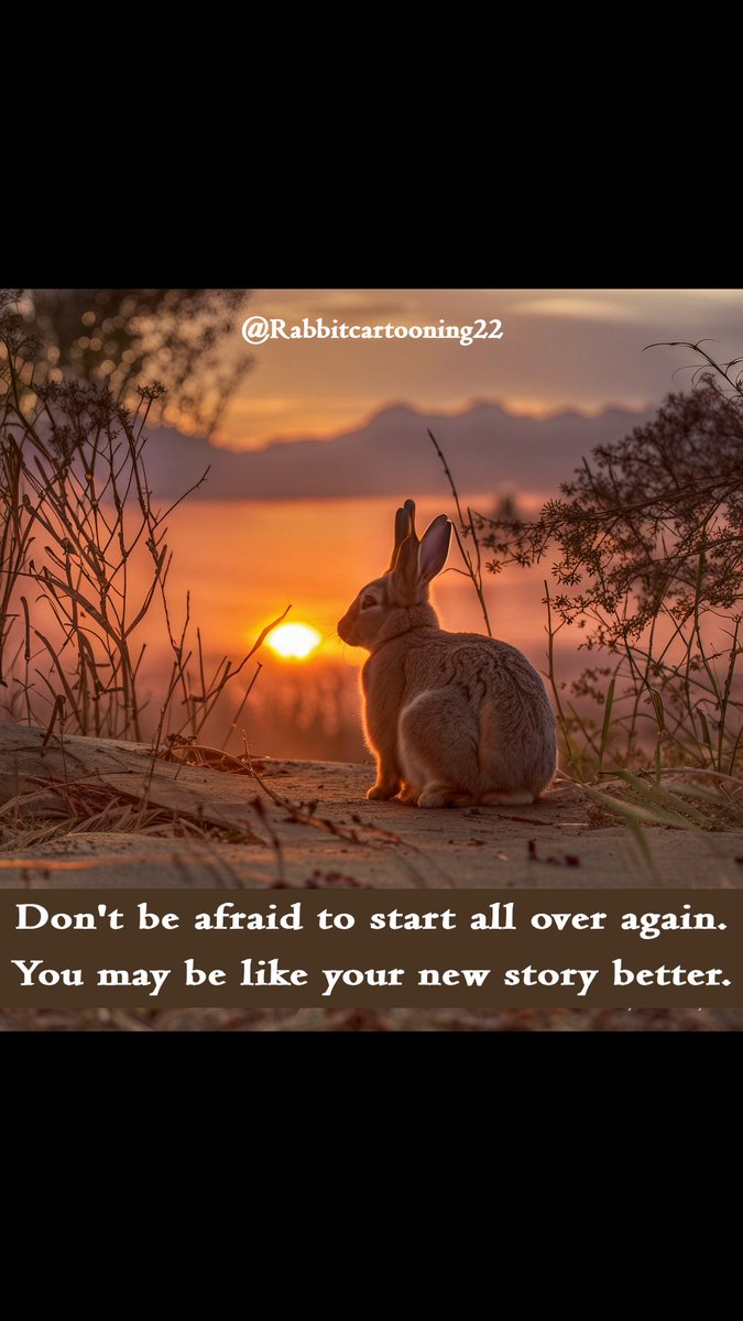 Don't be afraid to start all over again.
You may be like your new story better.
#view #bunnygram #animal #housebunnies #bunnyrabbit #rabbitsworldwide #rabbitlovers #chats #bunnystagram #conejos