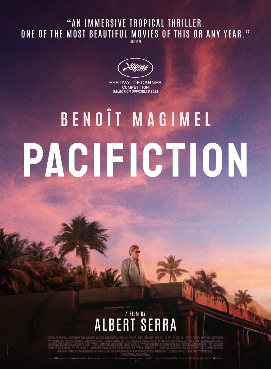 Just finished Albert Serra’s Pacifiction. 🤍📽️🇫🇷
I really wish I could’ve seen it on the big screen.
#Pacifiction #Cannes2022 #IFFI53 #FilmTwitter