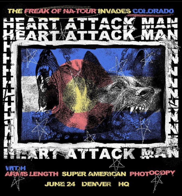 HeartAttackMane's tweet photo. DENVER TONIGHT 🏔️ https://t.co/SylJpze779