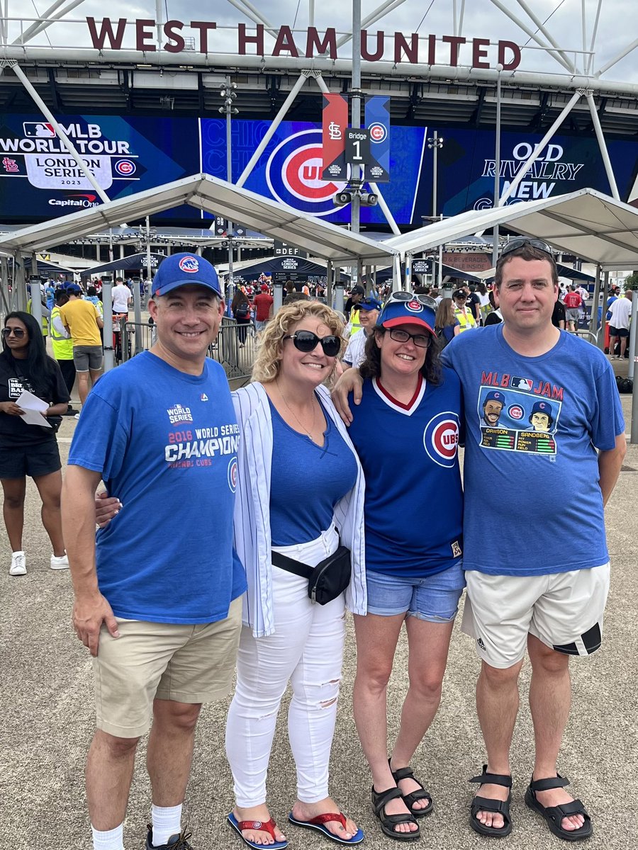 I’d rather fly across the ocean than go to St. Louis. Go Cubs! #Cubs #LondonSeries