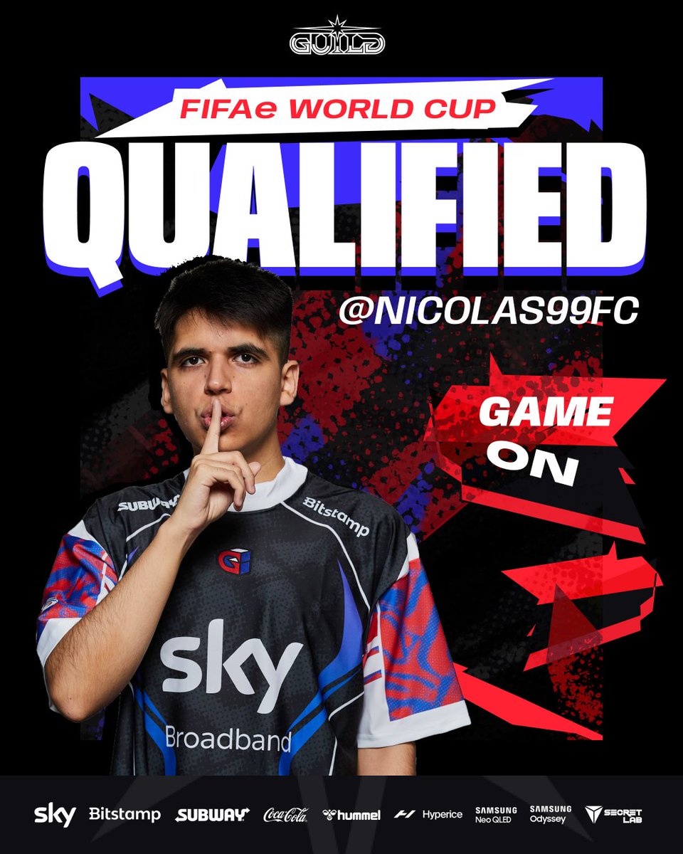 WE'RE IN! 🔥

After a hard fought game by @Nicolas99fc, we are going to the #FIFAeWorldCup! 🔥🥶💪

#FGS23Playoffs | #FIFA23 | #FGS23