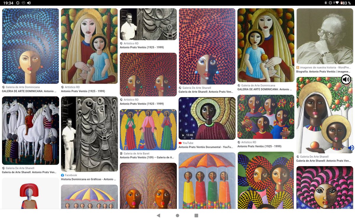 ManuelV223's tweet image. Antonio #Prats Ventós
(24/6/1925, Barcelona--13/4/1999, Santo Domingo)
#Pintor, escultor, dibujante y ceramista dominicano. Lauros:
-2º Premio en III Bienal de Artes Plásticas
-2º Premio de Escultura
-2º de la 4ª Bienal por una obra en alabastro