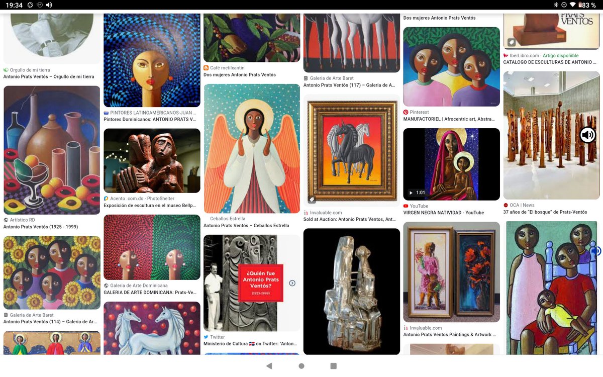 ManuelV223's tweet image. Antonio #Prats Ventós
(24/6/1925, Barcelona--13/4/1999, Santo Domingo)
#Pintor, escultor, dibujante y ceramista dominicano. Lauros:
-2º Premio en III Bienal de Artes Plásticas
-2º Premio de Escultura
-2º de la 4ª Bienal por una obra en alabastro