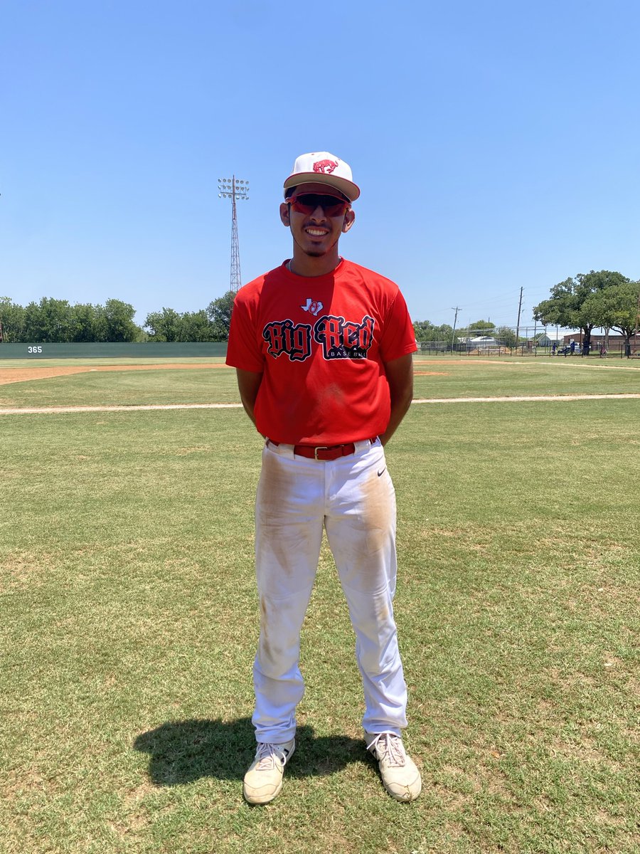 F: Big Red Baseball 15, West Texas Hooks 18U 0
PoG: JoeLuis Charles 3-3, 3B, 3 RBI, BB
Pitcher: Josiah Campos: 4 IP, 5K, 0R