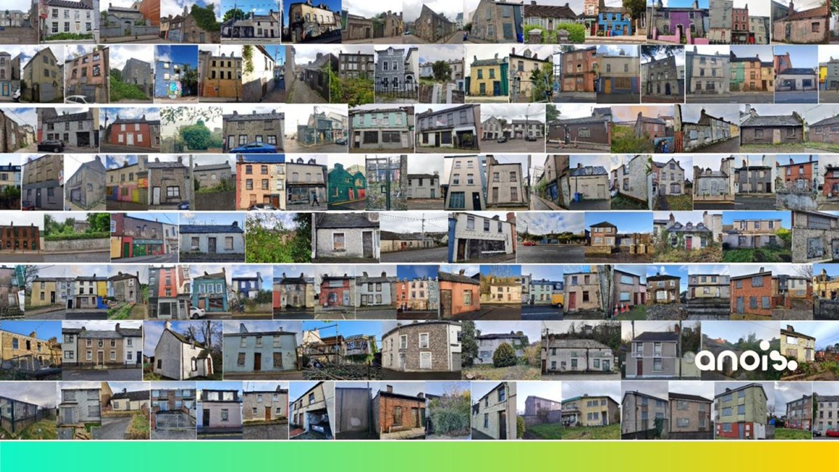 At this rate of redevelopment, it'll take 40 years to bring all 460 properties back into use Over last 3 yrs many more properties have entered into dereliction, either through long-term vacancy or lack of maintenance Creating a seemingly never ending supply of #DerelictIreland