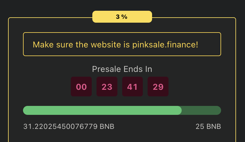 #MermaidCoin Softcap reached (25 #BNB ) within 15 minutes. Check this out 👇👇👇 pinksale.finance/launchpad/0x6C… LFG 🚀