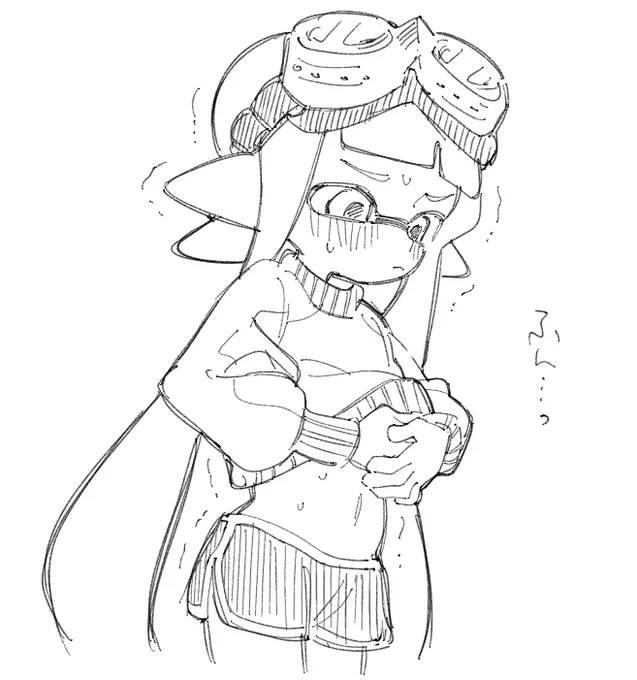 おなかひっこめてみる