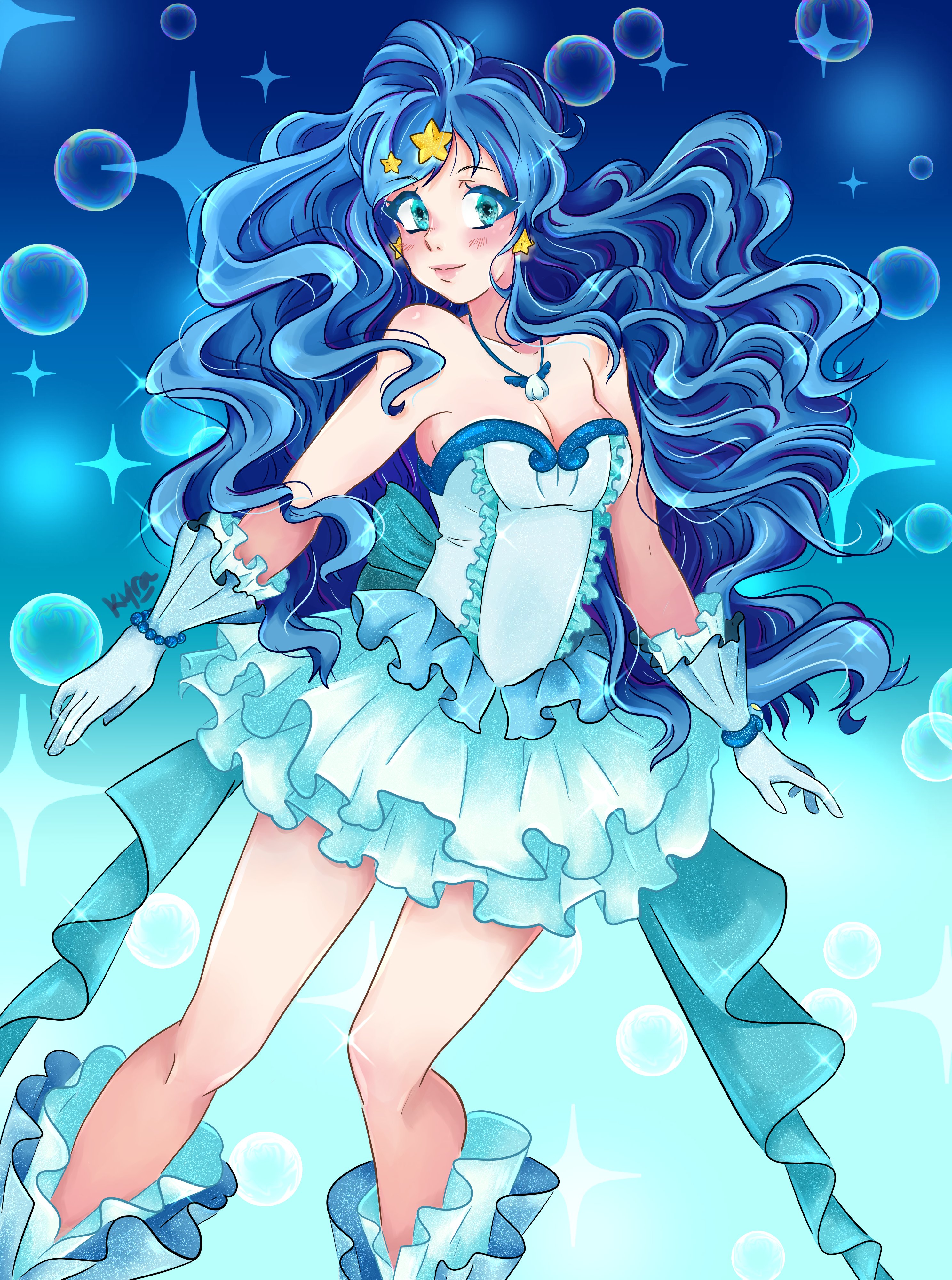 ♡Mermaidページ♡ Mermaid Kokomi💜scroll for full ver *Saves and shares