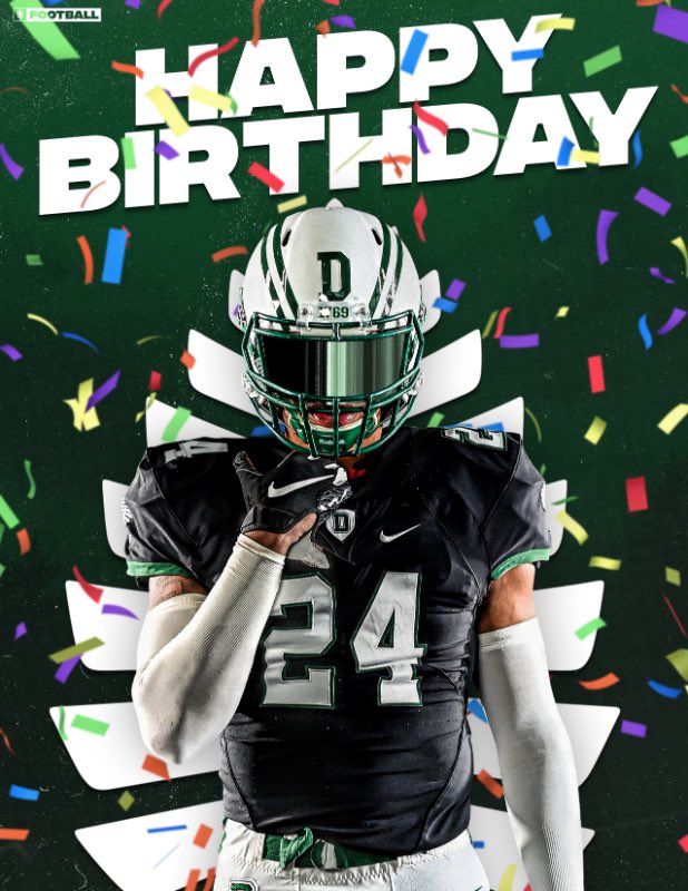 Appreciate the birthday love from <a href="/DartmouthFTBL/">Dartmouth Football</a> ! Had a great camp last night!