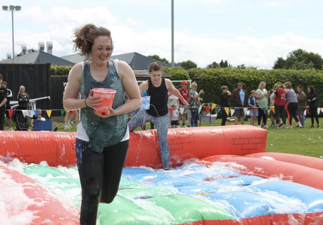 MCHFTHandWB's tweet photo. The big day is almost here - the It’s A Knockout Family Fun Day takes place tomorrow! 

There will be lots to do for everyone of all ages, including fair-ground stalls, a bouncy castle, delicious food and an ice cream van – with a FREE ice cream for everyone with a ticket! https://t.co/Ig2i9l2fo0
