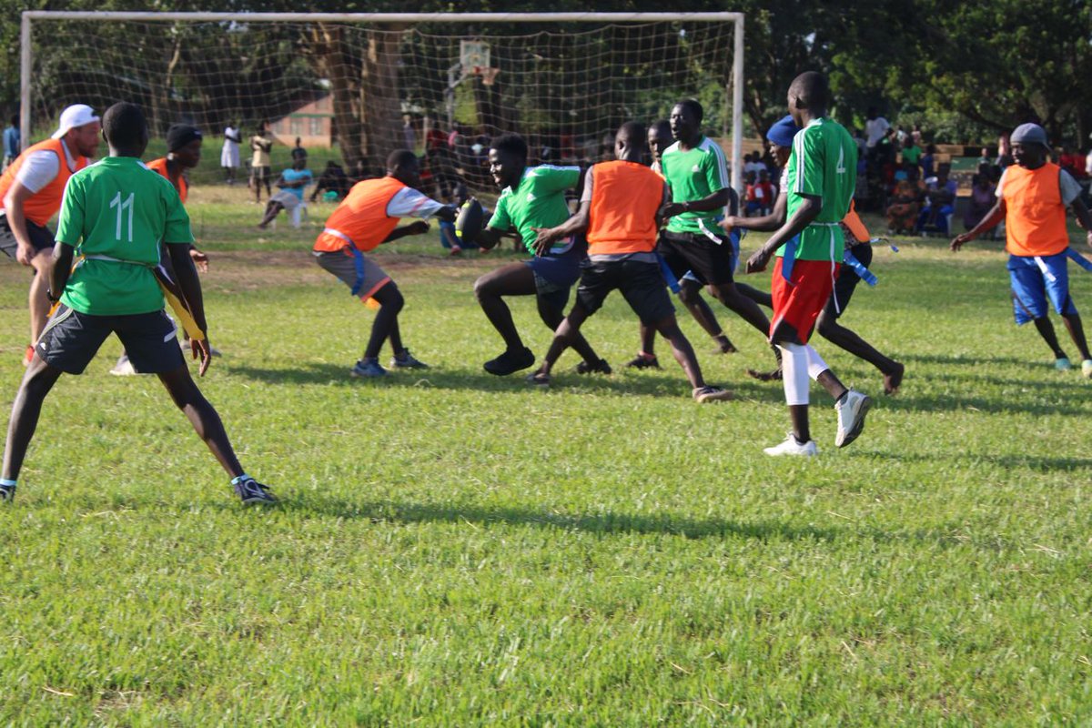 While it rained in the morning, this where my mind was. #FlagFootball