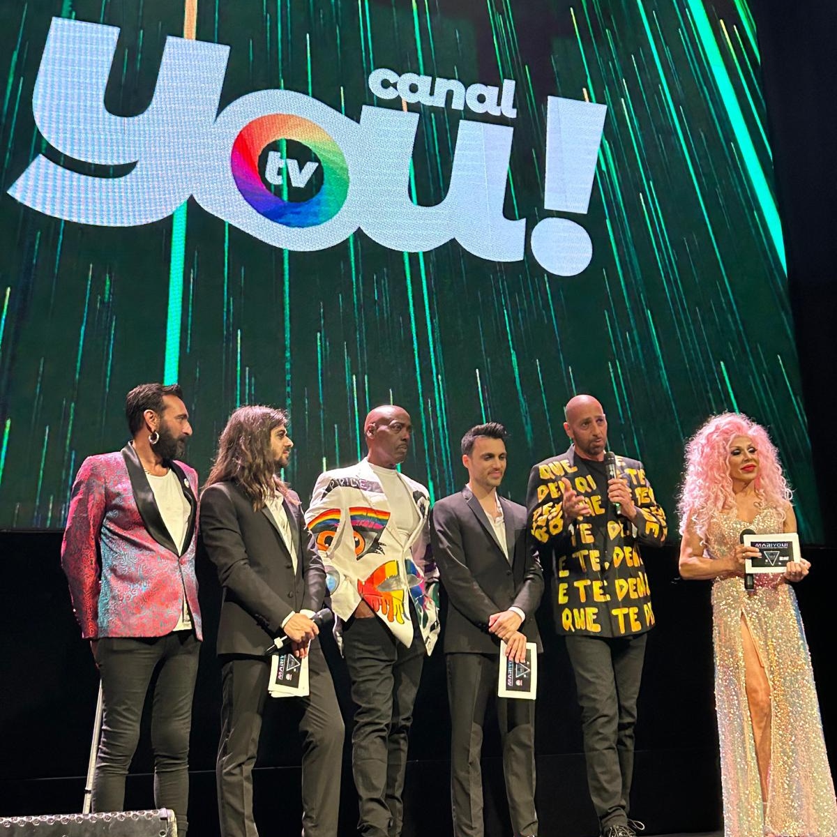 Por fin llegó la celebración de <a href="/CanalYOU_TV/">Canal YOU! TV</a>  junto a nuestros maravillosos aliados <a href="/maricoinoficial/">Maricoin (MCOIN)</a> y Metadiverso, en el gran evento MariYOU! en el Teatro Magno de Madrid.

#canalyou #television #lgtbi #gayespaña