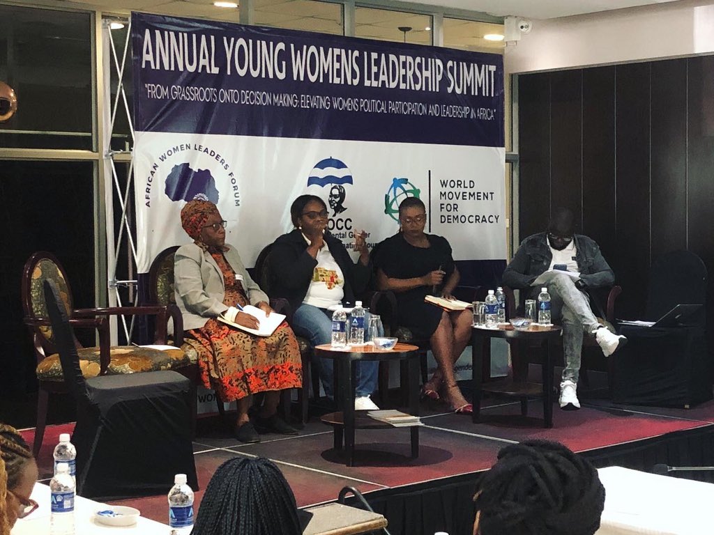 AfriWomenLead's tweet photo. Current Panel Discussion: Empowering young women in politics: The Role of Political Parties/Traditional leaders in Promoting Youth Women's Participation and Leaders in African Politics.

@ngocc_gender @MoveDemocracy  @bamujm @YoungWomenInst @doreenDNK4O @RuthAmbogo @wakilickungu https://t.co/AzvdKts9DO