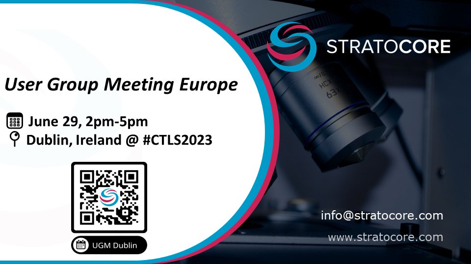 stratocore's tweet photo. We can't wait! We have a great program lined up! Stratocore #UserGroup Meeting - Europe
🗓️June 29
⏰2pm-5pm
📍#Dublin @ #CTLS2023
➡️https://t.co/UvhASbPeqR #corefacility #sharedresources #SaaS #peerpresentations #roundtablechat #roadmap https://t.co/ACi9mi5ABl
