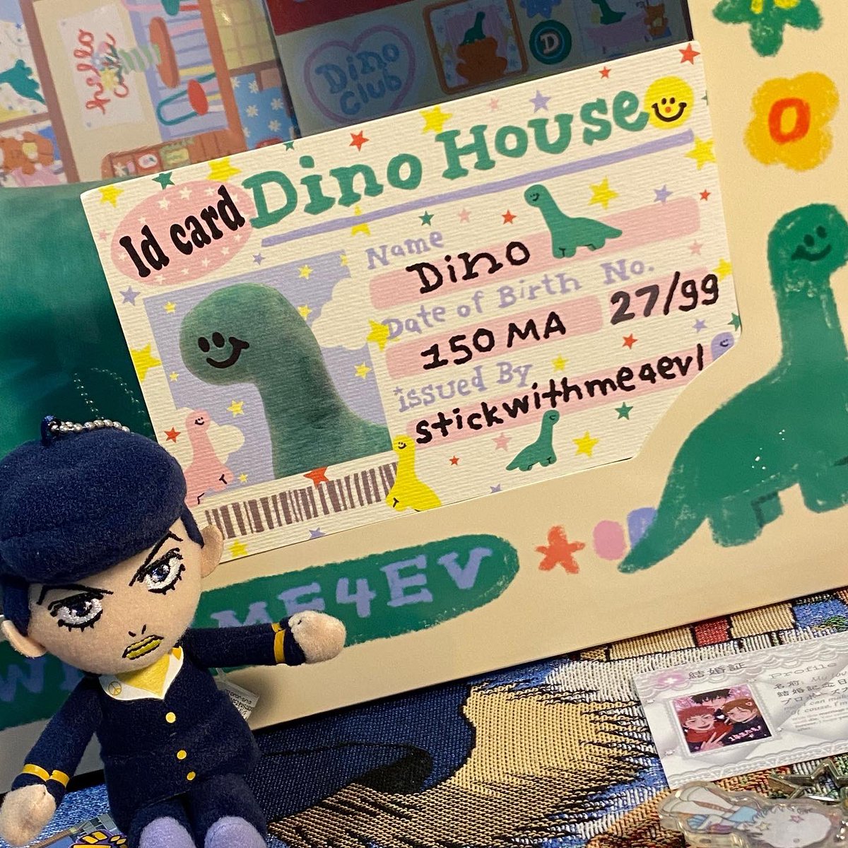 fairyssoup's tweet photo. ෆ⸒⸒super duper cute dino!!!🦕-`♥´-
น้องไดโนน่ารักมากเลยค่ะㅠㅠ💓

＊┈┈┈┈＊┈┈┈┈＊┈┈┈┈
🍒* ੈ✩‧₊@stickwithme4ev ˚* ੈ✩‧₊ https://t.co/PNo17GUbF7