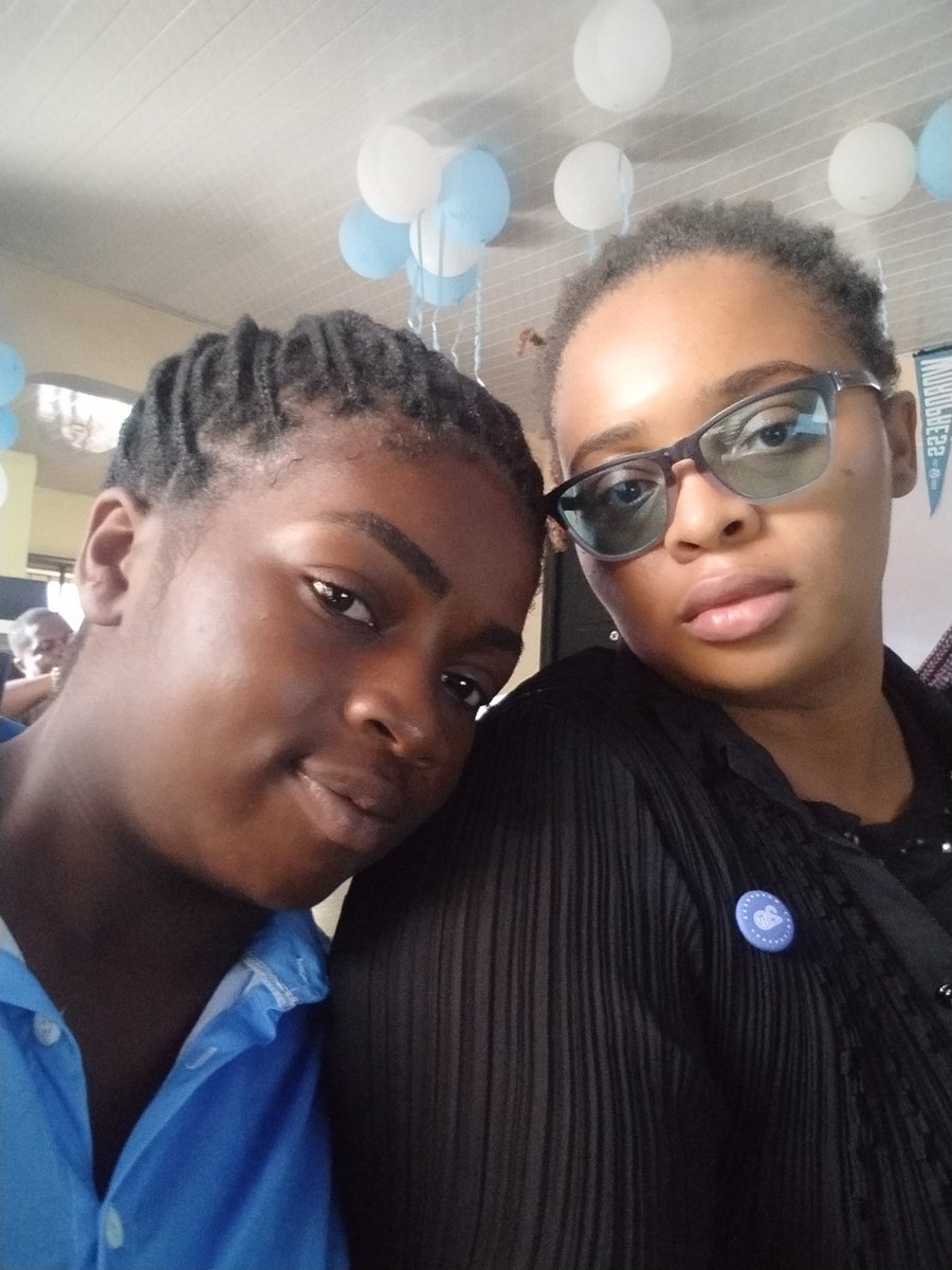 I and my sister, Rejoice at WordPress Anniversary at Awka, Anambra State. 
<a href="/Princekwekowe/">Prince Kwekowe</a> <a href="/w3tutor/">W3Tutor</a> <a href="/WordPress/">WordPress</a>

#WP20 
#WordPress20
#WordPress
#OpenSource
