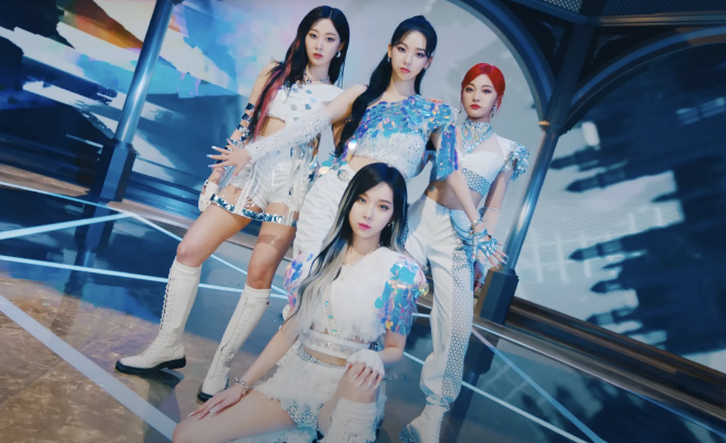AboutMusicYT's tweet photo. Biggest songs in South Korea 2 years ago today (via Circle Chart):

1. BTS - Butter
2. aespa - Next Level
3. Brave Girls - Chi Mat Ba Ram
4. Heize - Happen
5. Oh My Girl - Dun Dun Dance
6. TWICE - Alcohol-Free
7. Justin Bieber - Peaches
8. Brave Girls - Rollin'
9. IU - Lilac
10. STAYC - ASAP