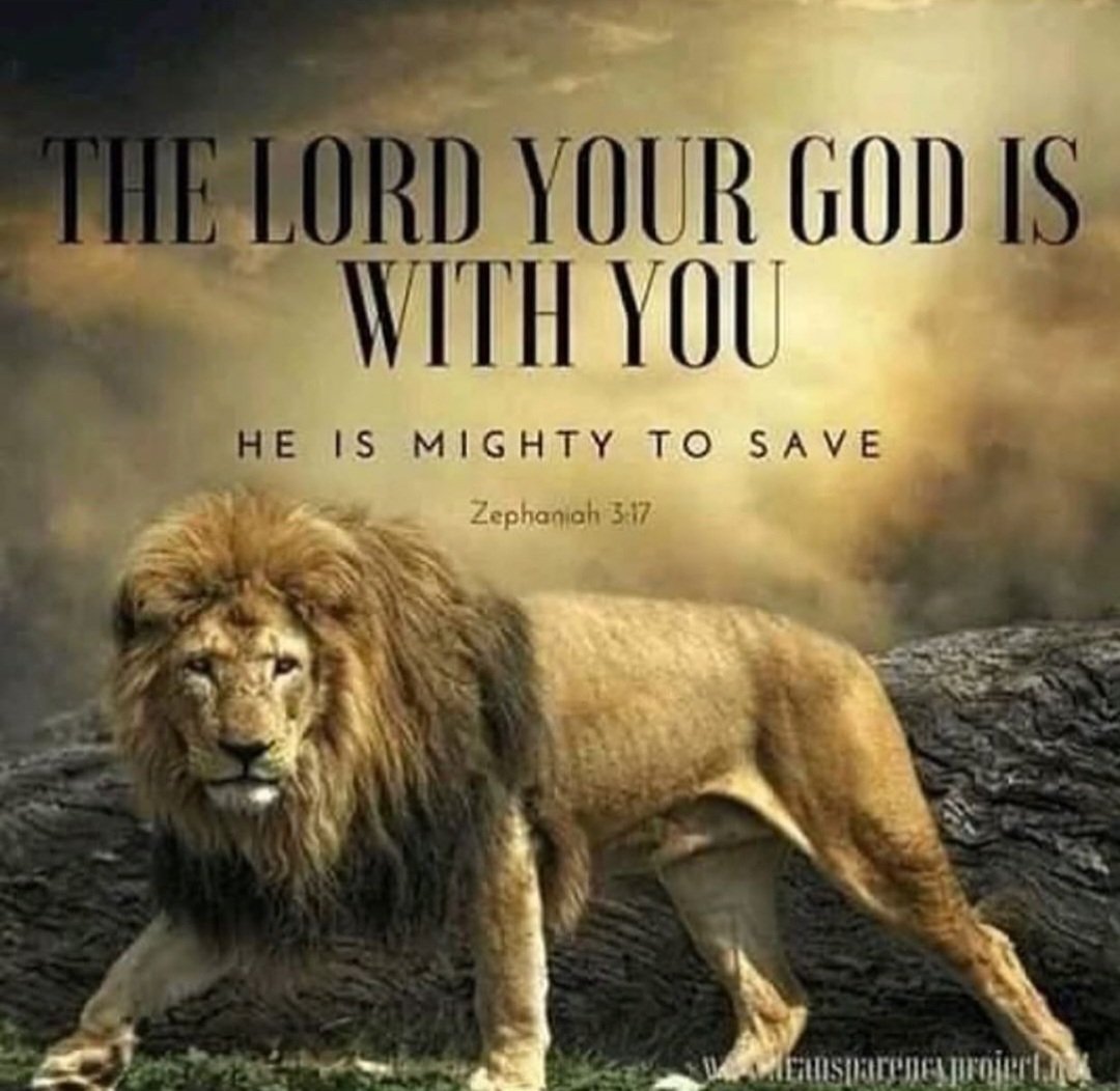 Be strong in the Lord today!