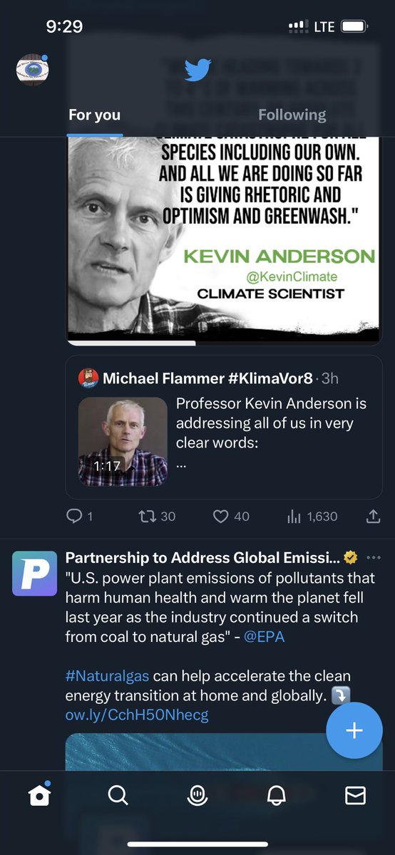 A dire warning about the #ClimateCrisis, rhetoric, and #GreenWash, followed immediately by a greenwashed ad for dirty #FossilGas. #EndFossilFuels #EndMountainTopRemoval #StopMVP #EndFracking #NoNewCoal @KevinClimate @CodeRedEarth @ClimateHuman @EJinAction