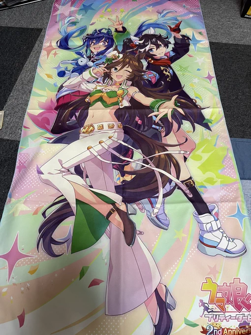 ついに届いた個人的どストライクな3人のアクスタとタオル?