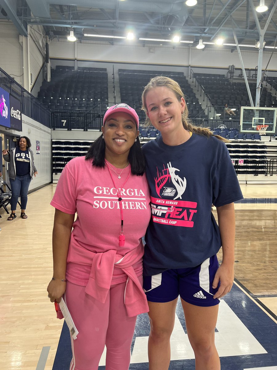 natalee_goff's tweet photo. Thank you @GSAthletics_WBB for having me for elite camp! Thankful to make the All-Star team but sad I had to leave early for a family wedding!! @CoachAGHoward @CoachGainesGS @CG_GSouthernWBB @CoachDex18 https://t.co/IxD2j68xks