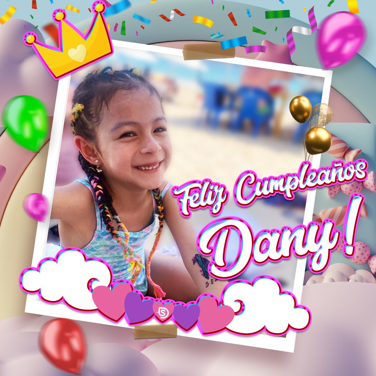 DanielSamanoJ's tweet photo. Hoy quiero felicitar a mi hija mayor Daniela por su cumpleaños número 7. Le doy gracias a Dios por la dicha de tenerte y le ruego porque siempre te encuentres bien y te permita ser muy feliz. Te amo hija. https://t.co/SeRRo6QqYV