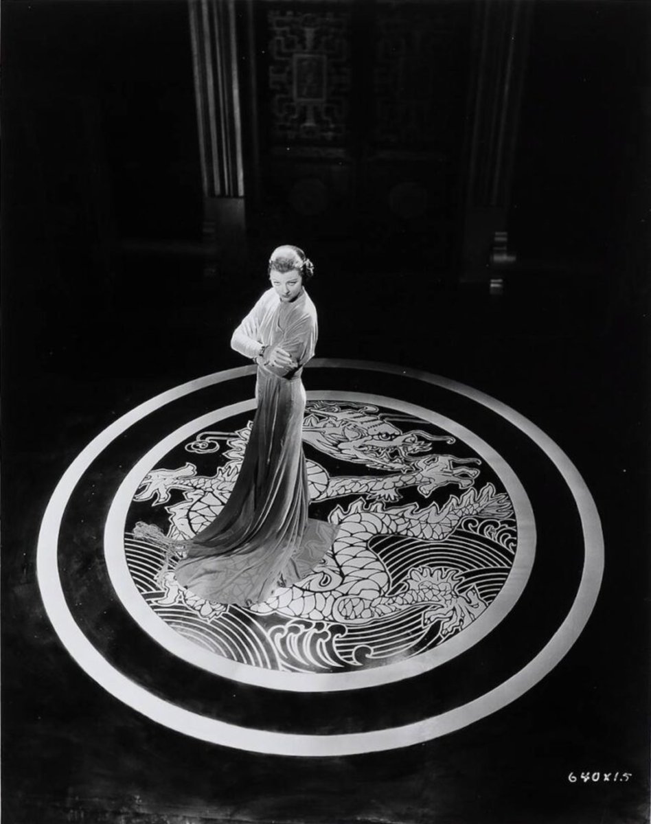 Who doesn’t want a floor like this?
Myrna Loy, THE MASK OF FU MANCHU (1932)